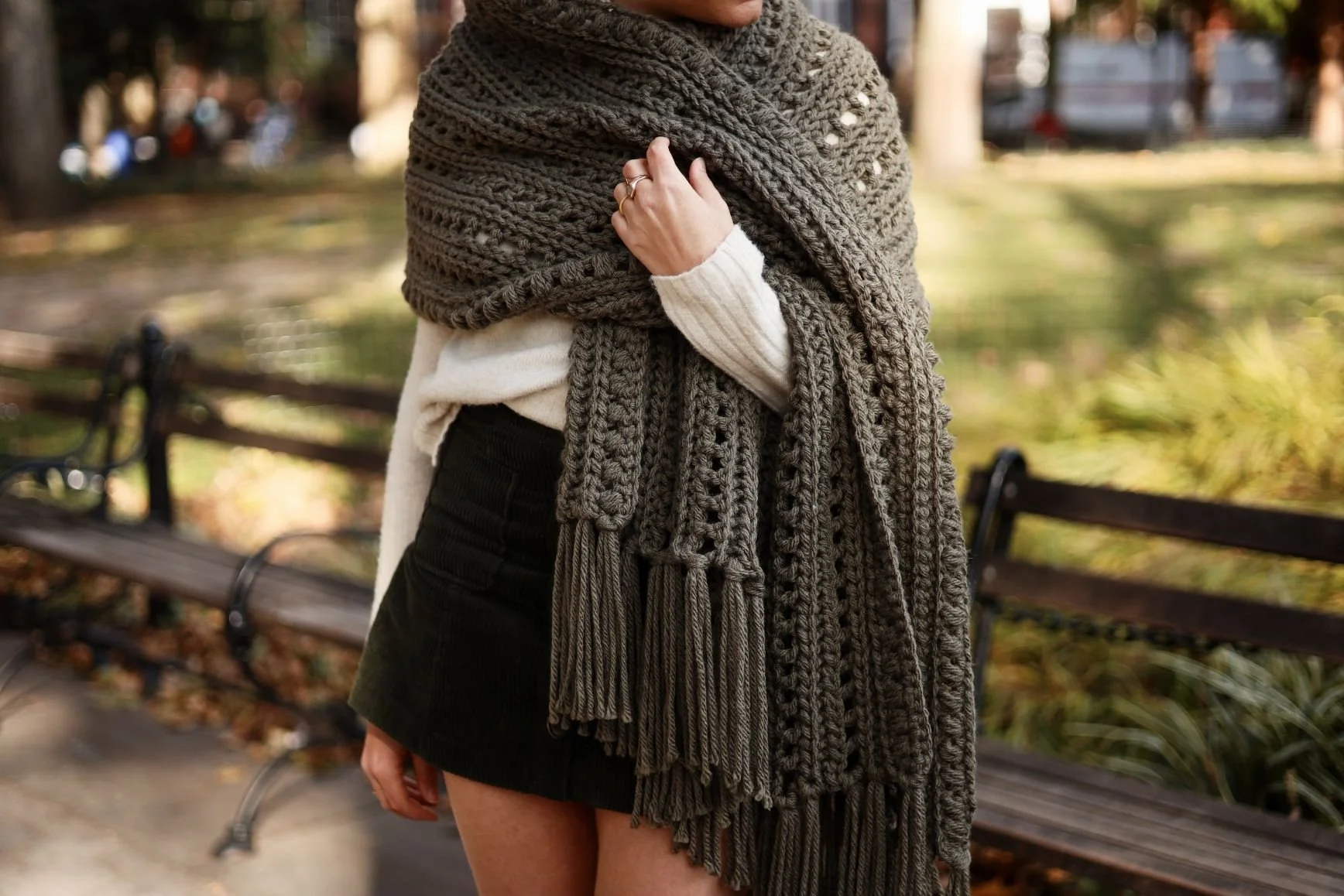 m*a様 LAULEN double zip crochet knit card double zip crochet knit cardigan | TOPS | LAULEN（ローレン）